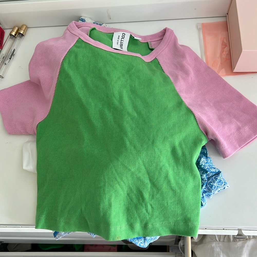 Collusion x urban outfitters baby tee